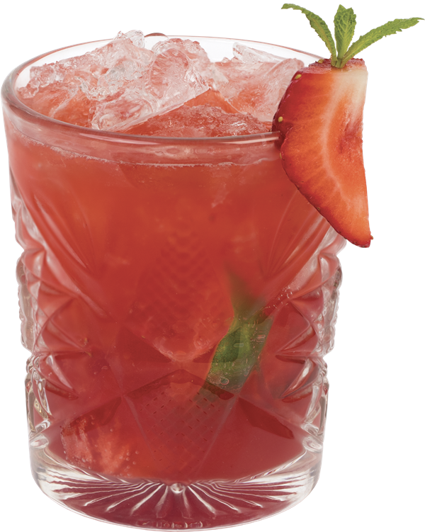 Caipiroska Erdbeere