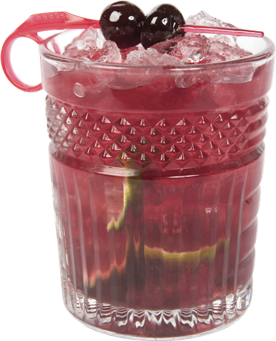 Caipiroska mit Amarenageschmack