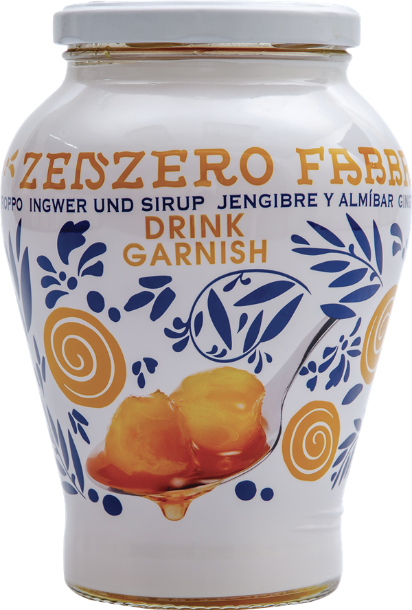 Zenzero Fabbri Drink Garnish