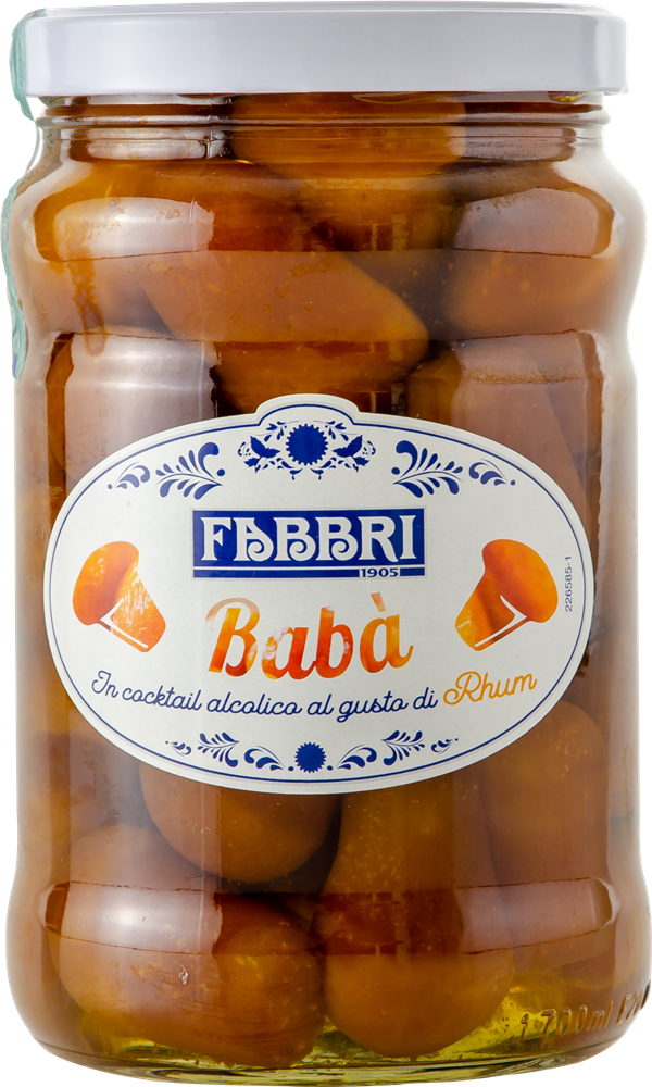 Babà Mit Rum Im Magnum-Glas